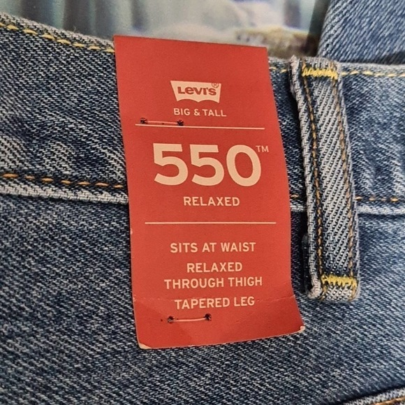 Levi's 550 Relaxed Jeans Size 44x30 NWT - Picture 6 of 6